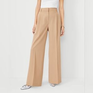 NWT Ann Taylor Pleated Wide-Leg Pants Size 14